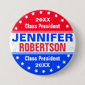 Button voor aangepaste President-Sjabloon (Voorkant)