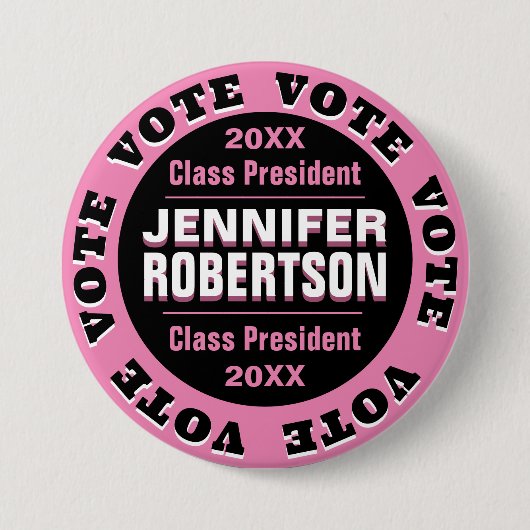 Button voor aangepaste President-Sjabloon (Voorkant)