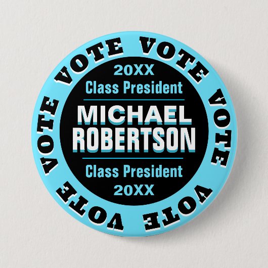 Button voor aangepaste President-Sjabloon (Voorkant)