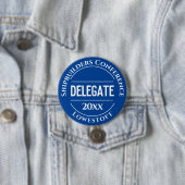 Button voor conferentiedelegatiebadge (In situ)