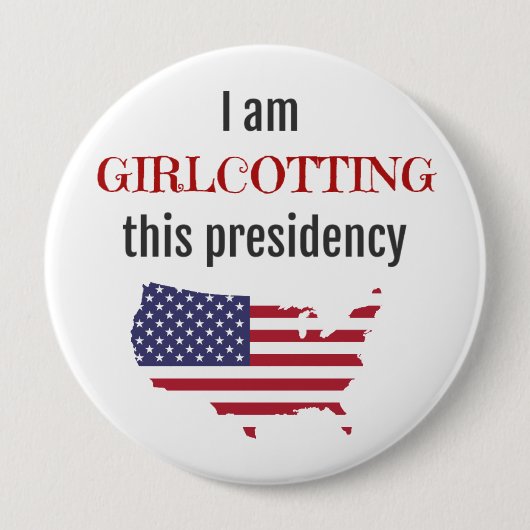 Button voor de demonstratie van grote vrouwenmars (Voorkant)