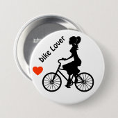 Button voor de fietsenliefhebber (Voorkant /achterkant)