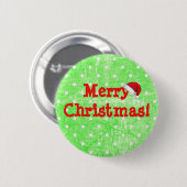 Button voor de kerstkerstkerstkerstkerstkerstkerst (Voorkant /achterkant)