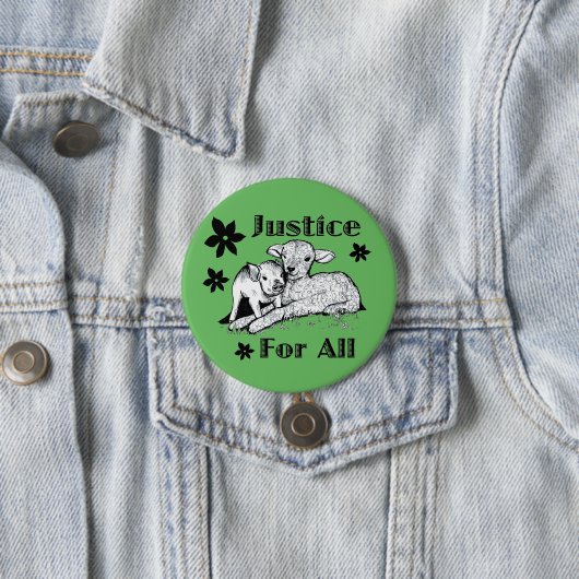 Button voor de rechten van alle dieren (In situ)
