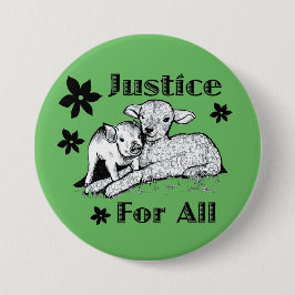 Button voor de rechten van alle dieren