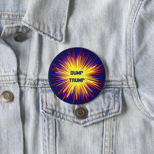 Button voor de Trump-ronde (In situ)