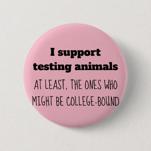 Button voor dierproeven