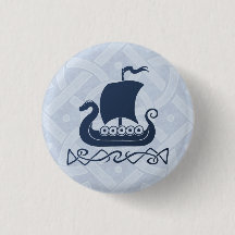 Button voor drakenbooten - Blauw