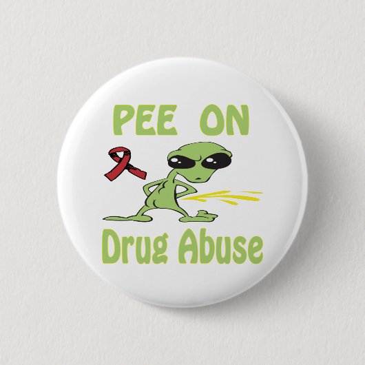 Button voor drugsmisbruik (Voorkant)