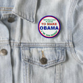 Button voor één termijn President (In situ)