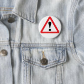 Button voor Europese waarschuwingsborden (In situ)