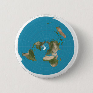 Button voor flatEarth AE Azimuthal Projection Map