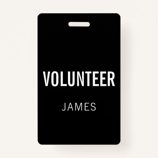 Button voor gebeurtenissen op naam van moderne zwa badge (Voorkant)