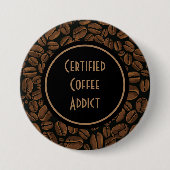 Button voor gecertificeerd koffieadvies (Voorkant)