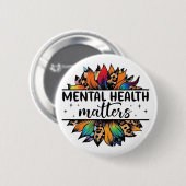 Button voor geestelijke gezondheid (Voorkant /achterkant)