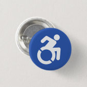 Button voor gehandicapten (Voorkant /achterkant)