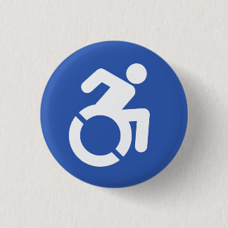 Button voor gehandicapten