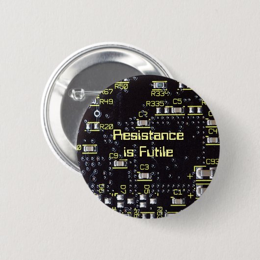 Button voor geïntegreerde circuitbadge (Voorkant /achterkant)