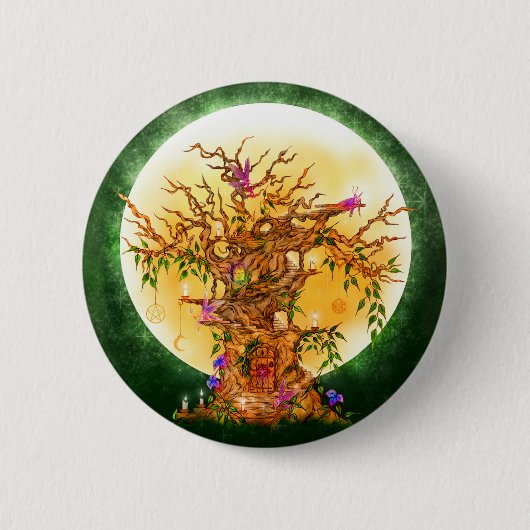 Button voor gekanaliseerde ploegenbomen (Voorkant)