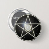 Button voor gloeiend pentagram 1 (Voorkant /achterkant)