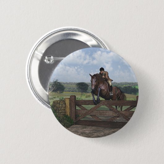 Button voor graafpaarden (Voorkant /achterkant)