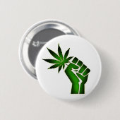 Button voor groene revolutie (Voorkant /achterkant)