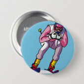 Button voor het afslaan van gietijzer (Voorkant /achterkant)