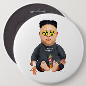 Button voor het afspelen van Man met een vleugelsl (Voorkant /achterkant)