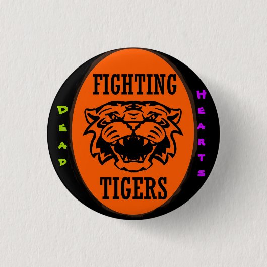Button voor het bestrijden van trekkers - Doodhart (Voorkant)