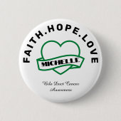 Button voor het herkennen van groene hartslag met  (Voorkant)