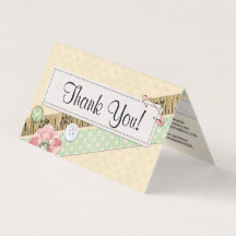 Button voor het naaien en lint - Hartelijk dank