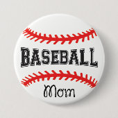 Button voor honkbal mam 3" (Voorkant)