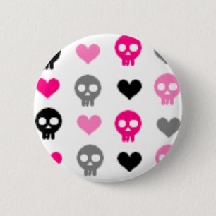 Button voor huid en hart