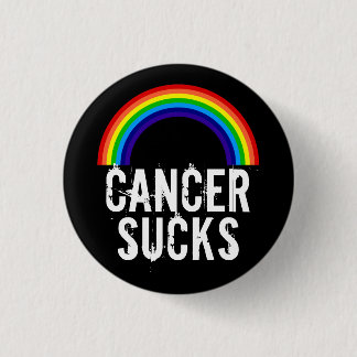 Button voor kankereenden (regenboog)