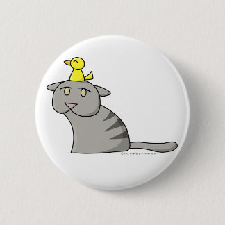 Button voor katten- en vogelontwerp 01