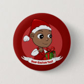 Button voor kerstbaby (Voorkant)