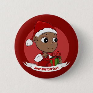 Button voor kerstbaby
