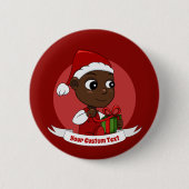 Button voor kerstbaby (Voorkant)