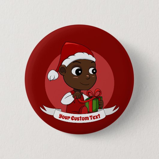 Button voor kerstbaby (Voorkant)