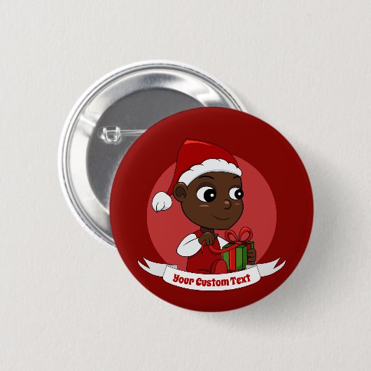 Button voor kerstbaby (Voorkant /achterkant)