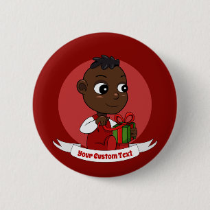 Button voor kerstbaby