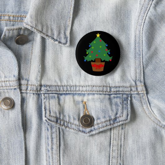Button voor kerstbomen (In situ)