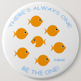 Button voor lerarenmotivatie 6-inch diameter