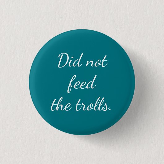 Button voor Life Award - Heeft de rollen niet gevo (Voorkant)