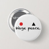 Button voor loonvrede (Voorkant /achterkant)