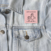 Button voor mama en mij (Namen aanpassen) (In situ)