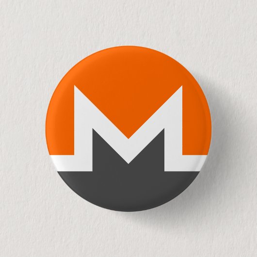 Button voor monero (XMR) (Voorkant)