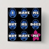 Button voor multipele sclerose (Voorkant)