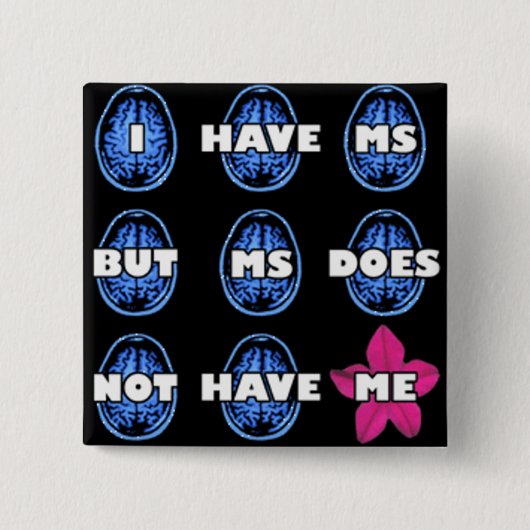 Button voor multipele sclerose (Voorkant)