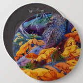 Button voor odd-Natuur (Voorkant /achterkant)